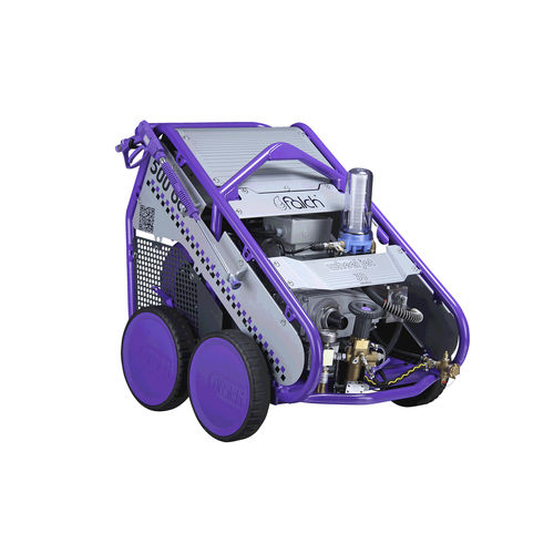 Limpiador de alta presión de agua fría - wheel jet 30 500-30-0-e - falch gmbh - eléctrico / móvil