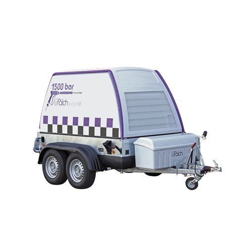 Limpiador de alta presión de agua fría - trail jet 125 1500-42-0-d - falch gmbh - con motor diésel / móvil