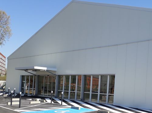 Edificio modular - Neivalu - SPACIOTEMPO - desmontable / comercial / de grandes dimensiones