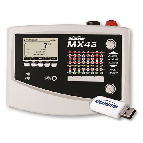 Unidad de control para detector de gas - MX 43 - Teledyne Gas And Flame Detection