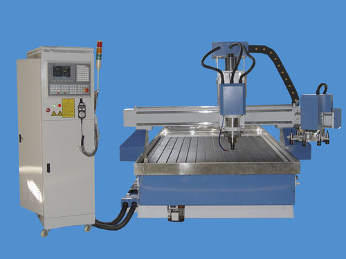 Recortadora CNC - PC-1325ATCDS - Jinan Penn CNC Machine CO.,Ltd. - 3 ejes / de un husillo / de metal