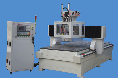 Recortadora CNC - PC-1325ATCD - Jinan Penn CNC Machine CO.,Ltd. - 3 ejes / de acero / con cambiador automático de herramienta