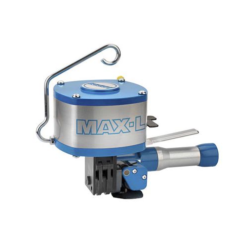 Aparato flejador neumático - MAX-L - PW LENZEN  France - para cinta de flejado de acero / con sellado