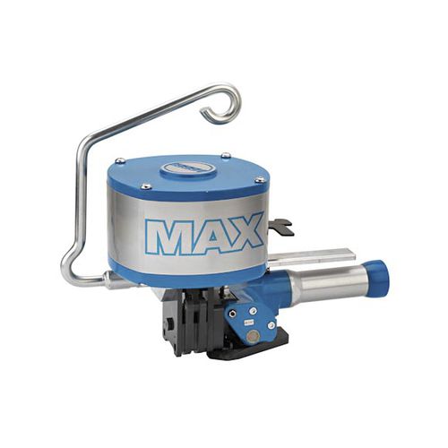 Aparato flejador neumático - MAX - PW LENZEN  France - para cinta de flejado de acero / con sellado