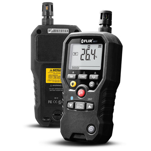 Humidímetro para materiales de construcción - FLIR MR77 - FLIR SYSTEMS - de infrarrojos / con visualizador digital / portátil de mano