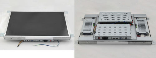 Monitor LCD - HSOM-240 - Shenzhen Hengstar Technology Co., Ltd. - con pantalla táctil resistiva / industrial / 24"