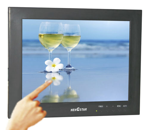 Monitor LCD TFT - HSIM-V1505 - Shenzhen Hengstar Technology Co., Ltd. - con pantalla táctil / industrial / 8,4"