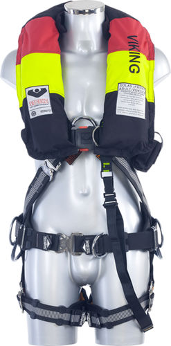 Arnés anticaída - V53 Offshore - Vertiqual - con punto de fijación lateral / con chaqueta