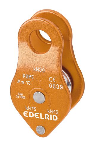 Polea de elevación de rueda libre - 30 kN | EASY - Edelrid - para cable