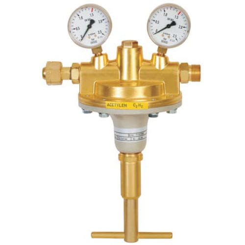 Regulador de presión para acetileno - U23 AC - Spectron Gas Control Systems GmbH - de membrana / monoetapa / de latón