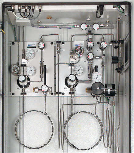 Cuadro de mando para calibración de presión - MP3 - Spectron Gas Control Systems GmbH - de acero inoxidable / manual / neumático