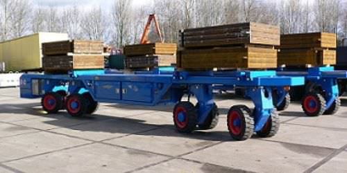 Transportador autopropulsado de 2 ejes - TMW 80 - Tracta