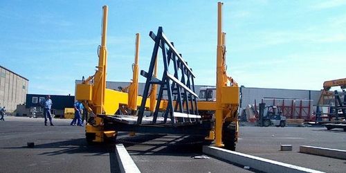 Remolque plataforma - TCT 35 - Tracta - de más de 6 ejes / de acoplamiento / para la manipulación de cargas pesadas
