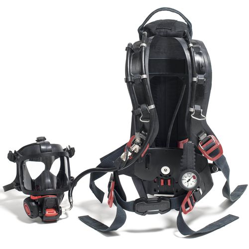 Casco para bombero - Incurve - Interspiro - con respirador