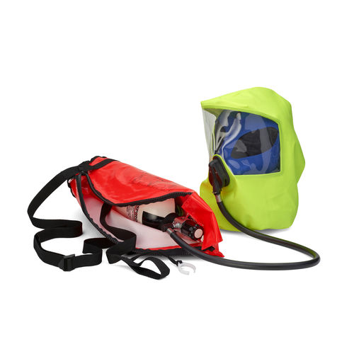 Casco con respirador - Spiroscape EEBD - Interspiro