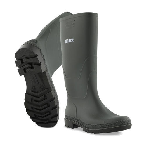 Botas de seguridad para uso industrial - FARMER  - Herock - de PVC / de poliéster / con caña