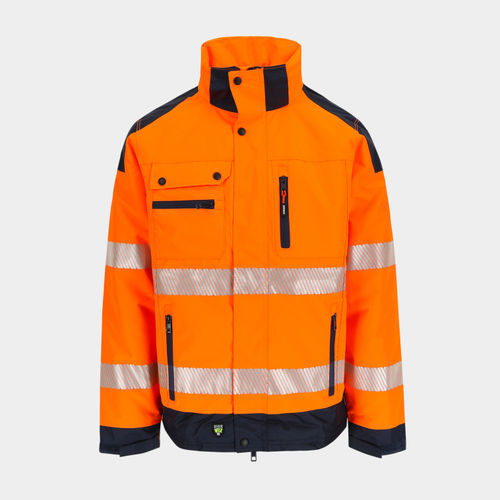Chaqueta de trabajo - HODOR  - Herock - impermeable / de alta visibilidad / de poliéster