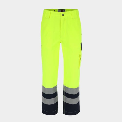 Pantalón de trabajo - OLYMPUS - Herock - de alta visibilidad / de algodón / de tejido repelente al agua