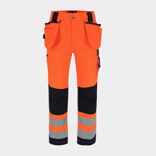 Pantalón de trabajo - STYX  - Herock - de alta visibilidad / de algodón / de tejido repelente al agua