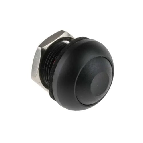 Botón pulsador con cabeza fungiforme - 734-6704 - RS PRO - IP67 / de activación / acción momentánea