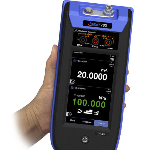 Controlador de presión para calibración de presión - ADT760-LLP - Additel Corporation - digital / de alta precisión / diferencial