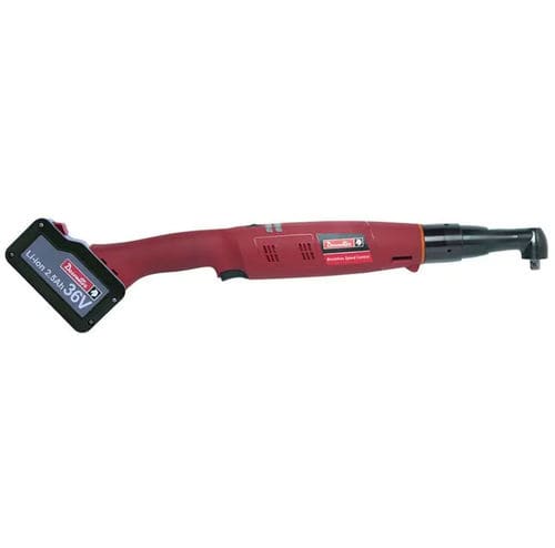 Atornilladora eléctrica sin cable - ELS30-300-A - Desoutter Industrial Tools - de ángulo recto / brushless / con batería