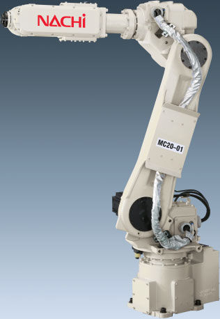 Robot articulado - MC20/ - NACHI-FUJIKOSHI CORP. - 6 ejes / de manipulación / de suelo