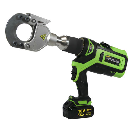 Cortacables hidráulico - BCP055G - DUBUIS - con batería / de guillotina
