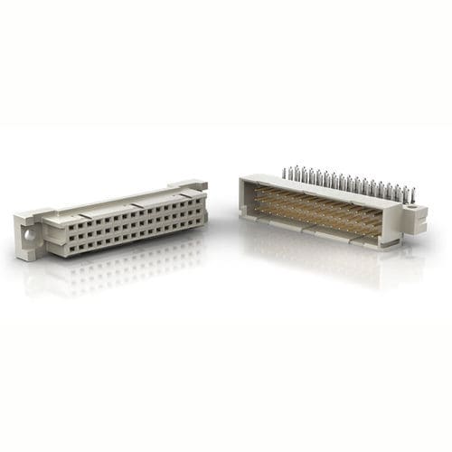 Conector de datos - DIN 41612 - ERNI Electronics - DIN / de fondo de panel / SMT
