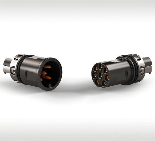 Conector de datos - Modular M8 / M12 - ERNI Electronics - de alimentación eléctrica / SMT / circular