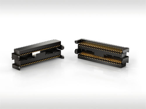 Conector de datos - MicroStac® - ERNI Electronics - de tarjeta a tarjeta / de corriente / para enchufe