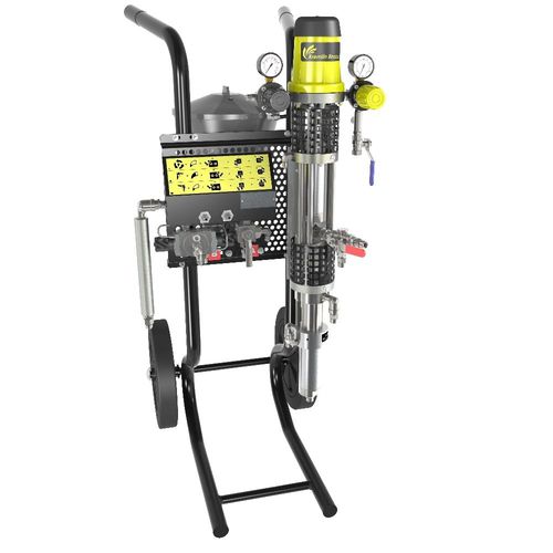 Bomba centrífuga - PU 2125 F  - SAMES KREMLIN - para productos químicos / de resinas de dos componentes / de cebado estándar