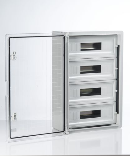 Caja eléctrica modular - Plastim Electric - de ABS / para rack para distribución eléctrica