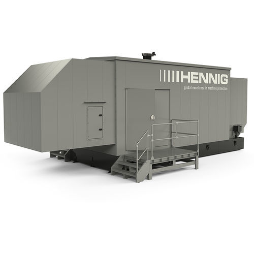 Caja para grupo electrógeno - HENNIG FRANCE - de pie / modular / de aluminio