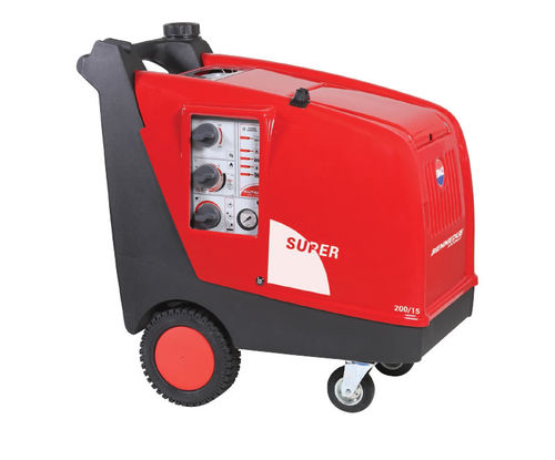 Limpiador de alta presión de agua caliente - 160 - 200 bar, 900 - 1 260 l/h | SUPER - biemmedue spa - trifásico / móvil