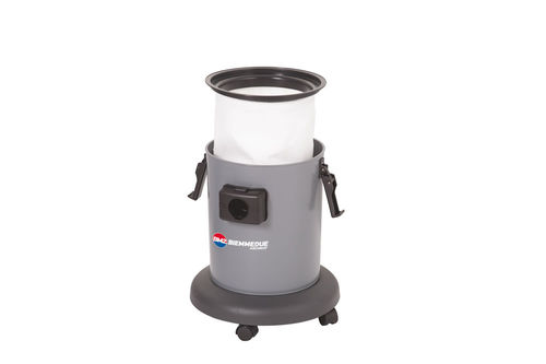 Aspirador industrial - 198 m³/h, 15 l | MAXIM - biemmedue spa - en seco / para materiales húmedos / monofásico