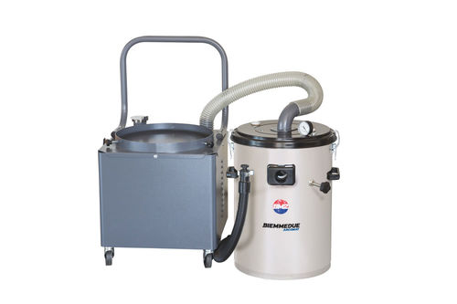 Aspirador industrial - 1 200 - 3 000 W, 80 l | QT & Q-BAT - biemmedue spa - en seco / para materiales húmedos / alimentado por batería
