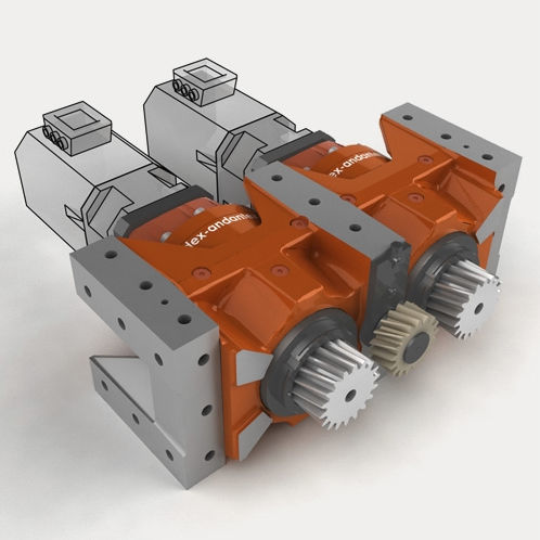 Reductor planetario - DRP+ - Andantex USA Inc - sin contragolpe / de mando / para motor eléctrico