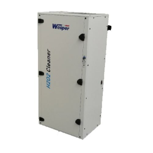 Purificador de aire vertical - H2O2  - WESPER - con filtro / industrial