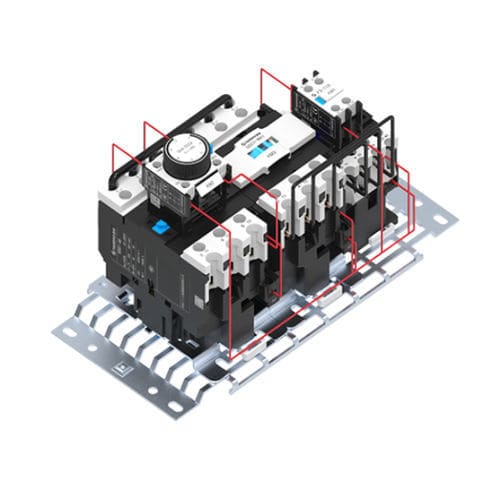 Arrancador de motor - GSQ1-40 - Tianshui 213 Electrical Apparatus Group CO.,LTD. - estrella-triángulo / de aislamiento / trifásico