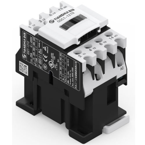 Contactor 3 polos - GSC1-09/3-170/3 - Tianshui 213 Electrical Apparatus Group CO.,LTD. - de potencia / de motor / de inversión para motor