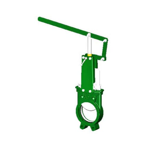 Válvula de guillotina - VG-02 series - TECOFI - de palanca / para agua / para productos a granel