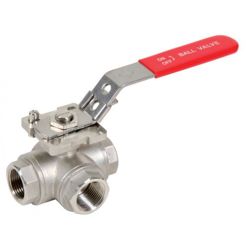 Válvula de bola - BS6162L, BS6162T - TECOFI - de palanca / para agua / hembra