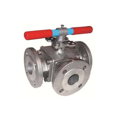 Válvula de bola - BS6241L, BS6241T - TECOFI - de palanca / para agua / con brida