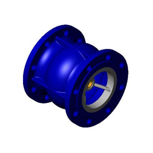 Válvula de retención axial - CA32, CA42 series - TECOFI - de disco / para agua / con brida