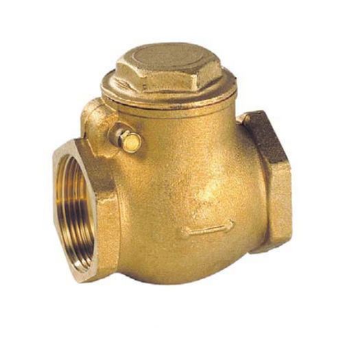 Válvulas De Retención Latón 1/2 Pulgada HUANR - Pack 2 Piezas Con Juntas, Antirretorno Para Agua | Para Inodoros, Bombas Y Fuentes