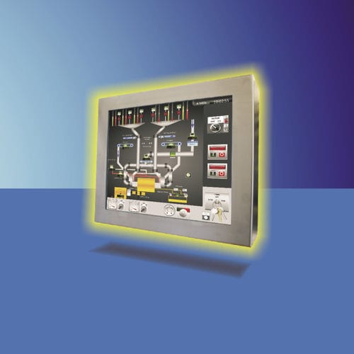Panel PC TFT LCD - Typ V - UTICOR Automation GmbH - con pantalla táctil capacitiva / con pantalla táctil resistiva / 15"