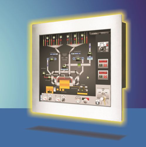Panel PC de LCD - UTICOR Automation GmbH - TFT LCD / con pantalla táctil / retroiluminación LED