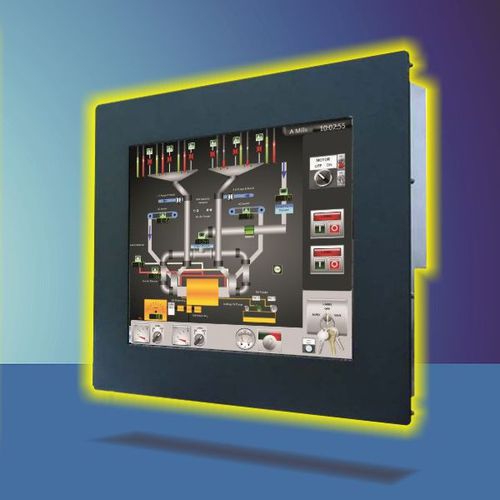 Panel PC de LCD - UTICOR Automation GmbH - TFT LCD / con pantalla táctil / retroiluminación LED