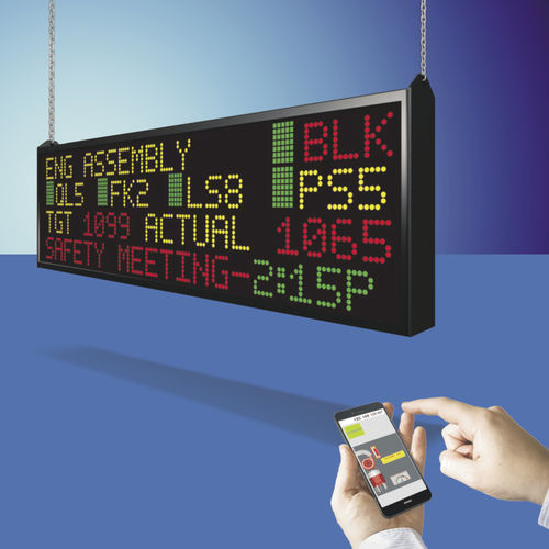 Visualizador LED - iNTELLIGENT - UTICOR Automation GmbH - alfanumérico / digital / de matriz de puntos